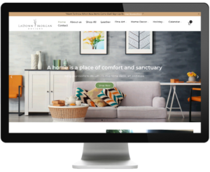 e-commerce websites, web design, interior designer