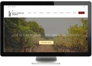 winery web design for SEO